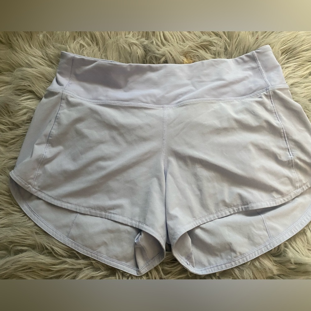 Purple speed up lululemon shorts size 8